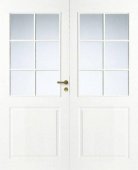 Дверь филенчатая SWEDOOR by Jeld-Wen Style 2, двустворчатая