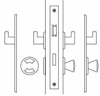 Корпус замка Abloy (Аблой) 4207