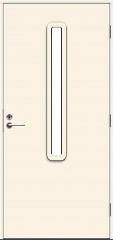фото теплая входная дверь swedoor by jeld-wen function nile eco