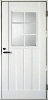 Дверь входная Kaski UOL1 Thermo, белая, высота М23