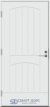 УЦЕНКА (№45) Теплая входная дверь SWEDOOR F2000, белая, с замком ABLOY LC200, М9х21, левая