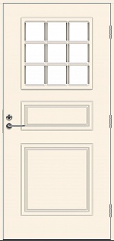 фото теплая входная дверь swedoor by jeld-wen classic ives eco