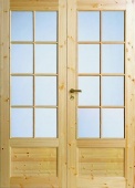 фото дверь сосновая swedoor by jeld-wen tradition 55, двустворчатая