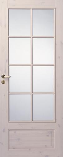 Дверь сосновая SWEDOOR by Jeld-Wen Tradition 55, M7x21, Правая, Сосна белый лак