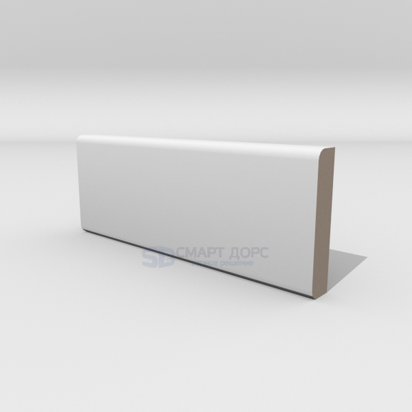 SD Дверной Наличник гладкий белый (NCS 0502-Y) 90*10*2400