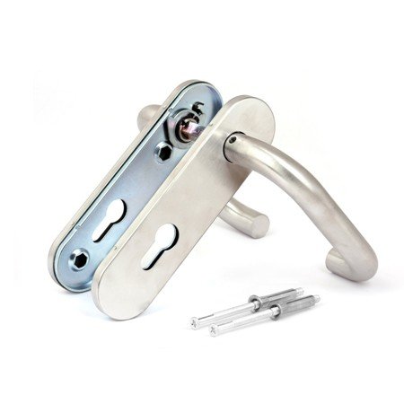 Ручки на планке Apecs HP-72.1303-INOX (шток 9 мм)