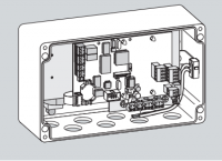 Плата dormakaba SVP-S 44 DCW® для установки в пластиковом корпусе IP 54, с блоком питания NT 24-1,5.5S.