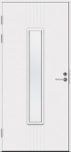 фото теплая входная дверь swedoor by jeld-wen function f2050 w28 белая с замком lc200
