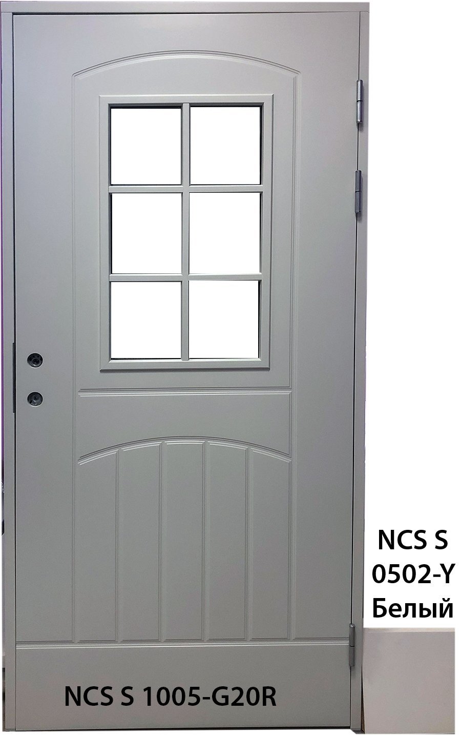 фото дверь swedoor by jeld-wen модель f2000 w71 ncs s 3005-r80b 10*21 лев