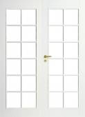 фото дверь белая массивная swedoor by jeld-wen craft 105, двустворчатая