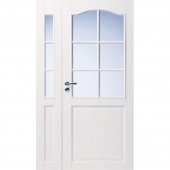фото дверь белая массивная swedoor by jeld-wen craft 111 + расширение
