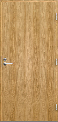 Теплая входная дверь SWEDOOR by Jeld-Wen Function Bering Eco шпон дуба фотография