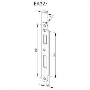 Запорная (ответная планка) планка Abloy EA327