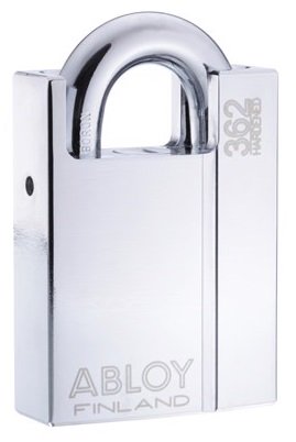 Замок навесной Abloy (Аблой) модель PL362, дужка 15 мм защищенная