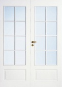 фото дверь филенчатая swedoor by jeld-wen style 42, двустворчатая