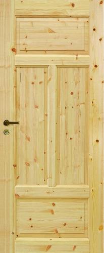 Дверь сосновая SWEDOOR by Jeld-Wen Tradition 50, M10x21, Универсальная, Сосна прозрачный лак