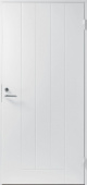 фото теплая входная дверь swedoor by jeld-wen basic b0010, белая