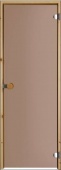 Дверь SWEDOOR by Jeld-Wen Sauna 81, бронзовое стекло