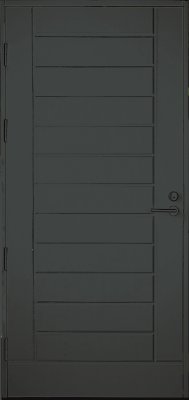 UO6 Thermo KASKI глухая, Серая, 10*21, ЛЕВАЯ, 8765