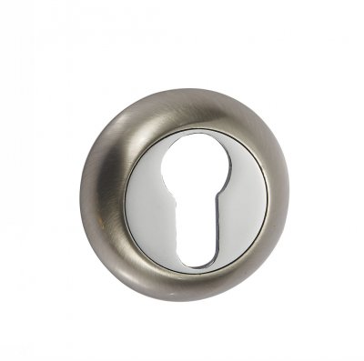 Накладки под цилиндр  FETD (матовый никель)