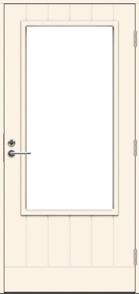 Входная дверь для террас и балконов SWEDOOR by Jeld-Wen Terrace Aral Eco, M10x21, Правая