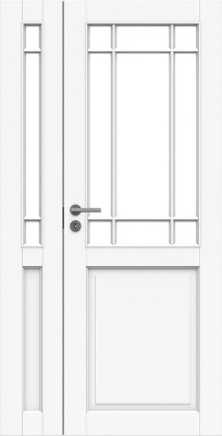 фото дверь белая массивная swedoor by jeld-wen craft 131, расширение