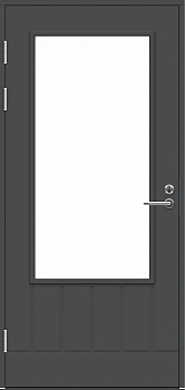 Дверь входная террасная SWEDOOR by Jeld-Wen PO1894 W16, с замком ABLOY LC102