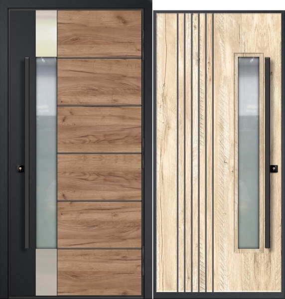 Тёплая входная дверь с терморазрывом NORD Alaska V3.0 фотография