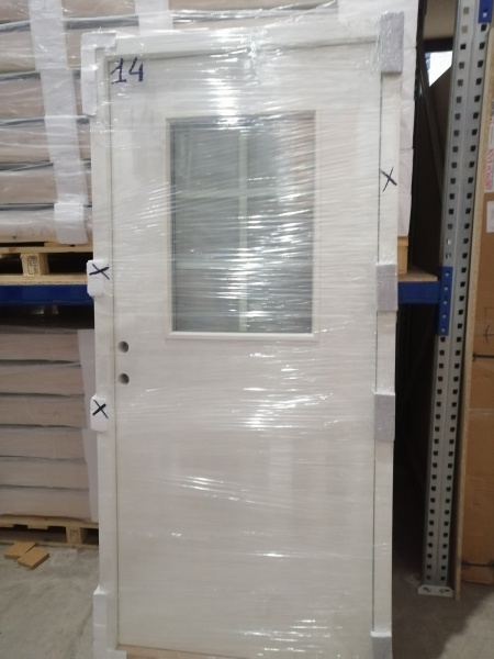 УЦЕНКА (№14) UOL13 (L13T10WL2) Thermo KASKI со стеклом,Белая NCS S 0502-Y, 10*21, ЛЕВ, замок  LC200