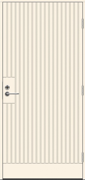 Теплая входная дверь SWEDOOR by Jeld-Wen Function Atlantic Eco, М10x21, Правая