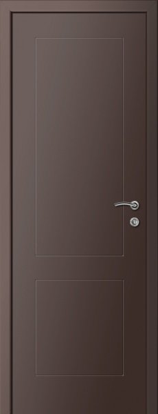 Дверь Капелли Multicolor Ф2К, M7x21, RAL8017 - коричневый
