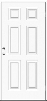фото дверь входная противопожарная swedoor by jeld-wen classic c1881