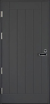 УЦЕНКА (№23) UO1 (O1T1023GL2) Thermo KASKI глухая, Серая RR23, 10*23, ЛЕВАЯ, замок LC200
