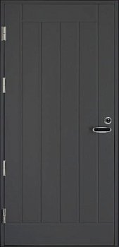 УЦЕНКА (№23) UO1 (O1T1023GL2) Thermo KASKI глухая, Серая RR23, 10*23, ЛЕВАЯ, замок LC200