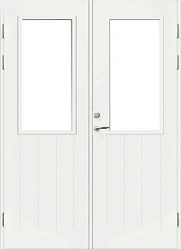 фото дверь входная террасная swedoor by jeld-wen po1894 w12, двустворчатая