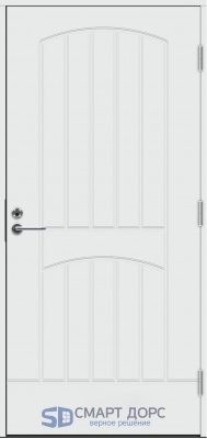 Теплая входная дверь SWEDOOR by Jeld-Wen Function F2000 Eco, белая фотография