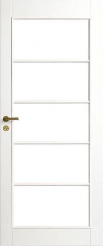 Дверь белая массивная SWEDOOR by Jeld-Wen Craft 129, M9x21, Белый NCS S 0502-Y