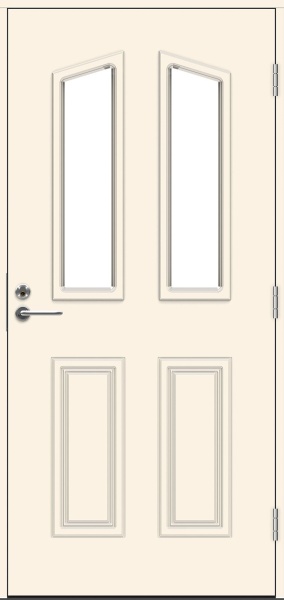 Теплая входная дверь SWEDOOR by Jeld-Wen Classic Rossini Eco, M10x21, Правая