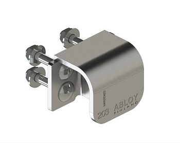 Петли Abloy PL201/203 для навесных замков с дужкой до 18 мм.