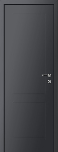 Дверь Капелли Multicolor Ф2К, M7x21, RAL7021 - Black grey