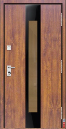 Тёплая входная дверь с терморазрывом НОРД 85 Термико НС-41 фотография