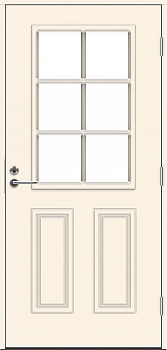 фото теплая входная дверь swedoor by jeld-wen classic monteverdi eco