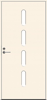 фото теплая входная дверь swedoor by jeld-wen character beat eco