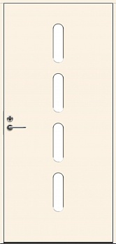 фото теплая входная дверь swedoor by jeld-wen character beat eco