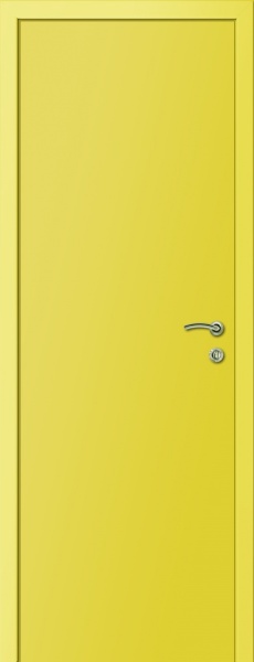 Дверь Капелли Multicolor ДГ, M8x21, RAL1018 - жёлтый