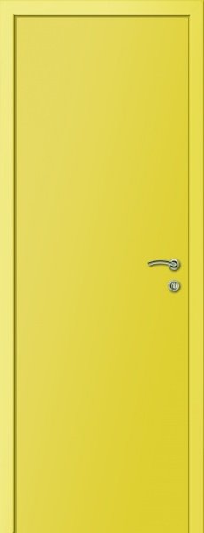 Дверь Капелли Multicolor ДГ, M8x21, RAL1018 - жёлтый