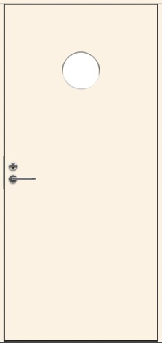    SWEDOOR by Jeld-Wen Character Luna Eco, 10x21, 