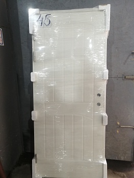 УЦЕНКА (№45) Теплая входная дверь SWEDOOR F2000, белая, с замком ABLOY LC200, М9х21, левая