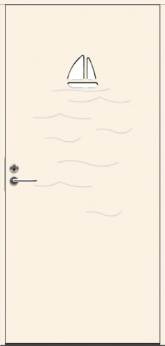    SWEDOOR by Jeld-Wen Character Ocean Eco, M10x21, 