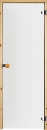 Дверь SWEDOOR by Jeld-Wen Sauna 87, прозрачное стекло, M7x19, сосна необработанная